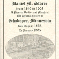 The Diary of Daniel M. Storer