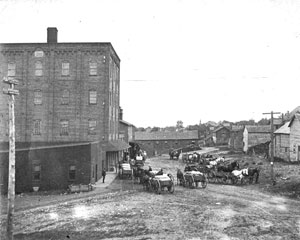 Flour mill, circa 1900