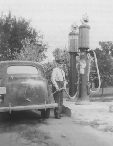 Gas Station in 1942