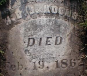Gravestone of Henry David Jones Koons