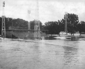 Flooded Riverside Park