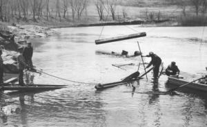 Dredging mud 