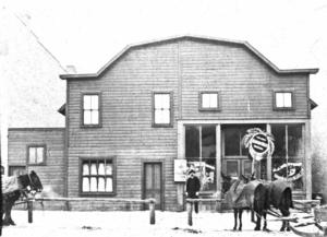 JJ Hoffman Bar, circa 1900 