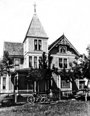 Hubert "Hub" Marx House, circa 1900 
