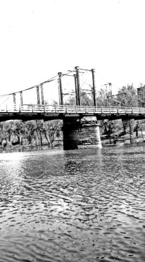 Lewis Street Swing Bridge, May 4, 1941 