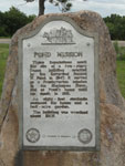 Pond Mission Plaque