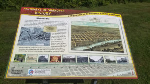 Pathways of Shakopee History trail sign 1